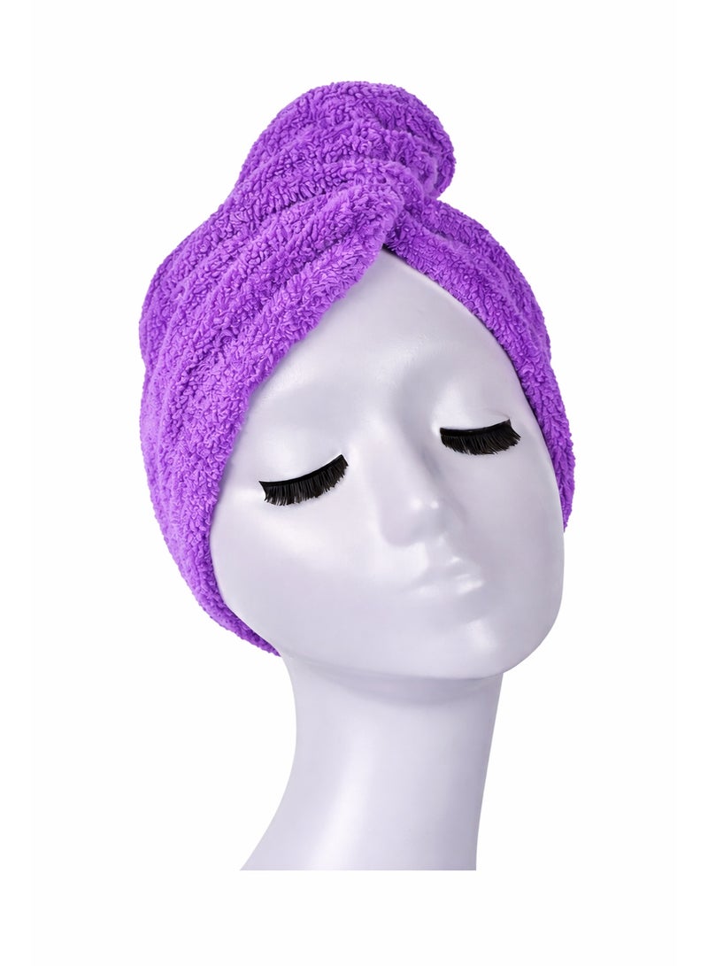 Microfiber Hair Drying Towel Wrap – Quick Dry, Super Absorbent & Lightweight-1 PIECE - Image 1