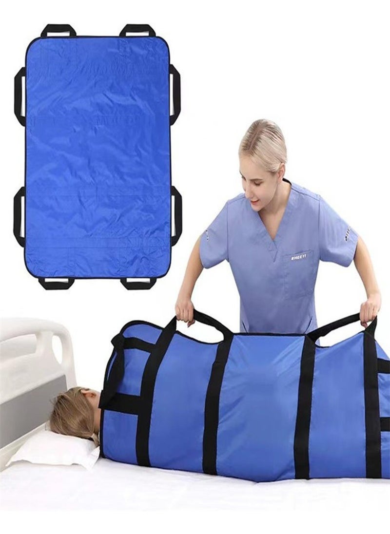 Positioning Bed Pad with Handles Hospital Sheets Transfer Board Belts Patient Lift Elderly Assistance Incontinence Mattress Sheets for Turning Lifting Repositioning Washable Underpads