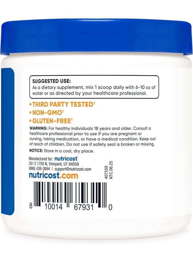 Nutricost, L-Carnitine Tartrate, Unflavored, 3.5 oz (100 g) - Image 5