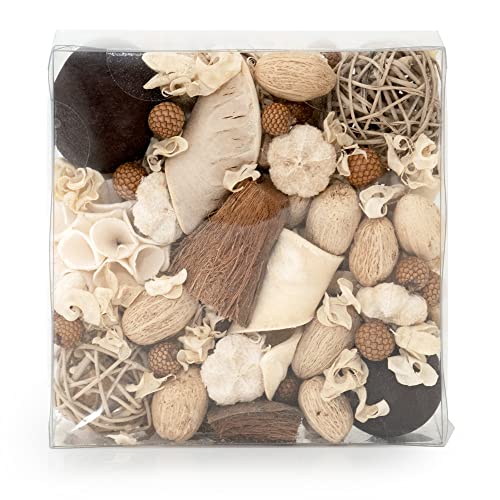 ANDALUCA Maison Box Fragrance Potpourri Decorative Vase & Bowl Filler Home Décor (Coconut Sandalwood) - Image 2