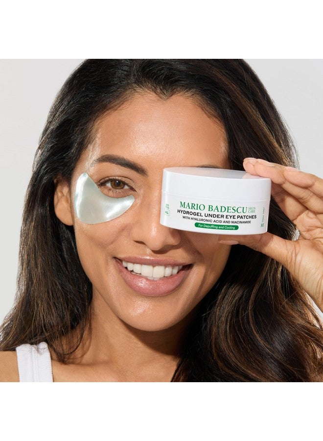 ماريو باديسكو لاصقات ماريو باديسكو هيدروجيل تحت العين (30 زوجًا) - أقنعة مرطبة للعين لعلاج انتفاخ العينين والهالات السوداء والخطوط الدقيقة، مع حمض الهيالورونيك والنياسيناميد، مهدئة وممتلئة. - Image 4