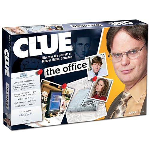 USAopoly Hasbro CLUE The Office Edition Board Game - Image 1