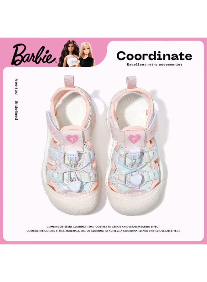 Barbie Girls Summer Sports Mesh Sandals Beach Outdoor Water Shoes Da6830 Pink Size 36 - Image 2