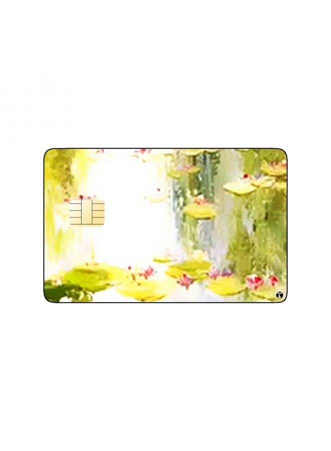 RKN PRINTED BANK CARD STICKER Beautiful Nature View Vintage Art - Image 2