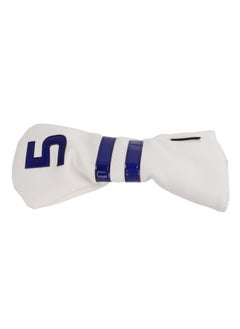 Thoraya Waterproof Golf Head Covers PU Leather Wood Club Headcover No. 5 Golf Head Protector CoverWhite  - Image 3