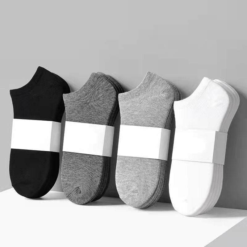 Mens Seasonal Anti-Odor Sweat-Absorbent Socks Men's crew socks in various colors