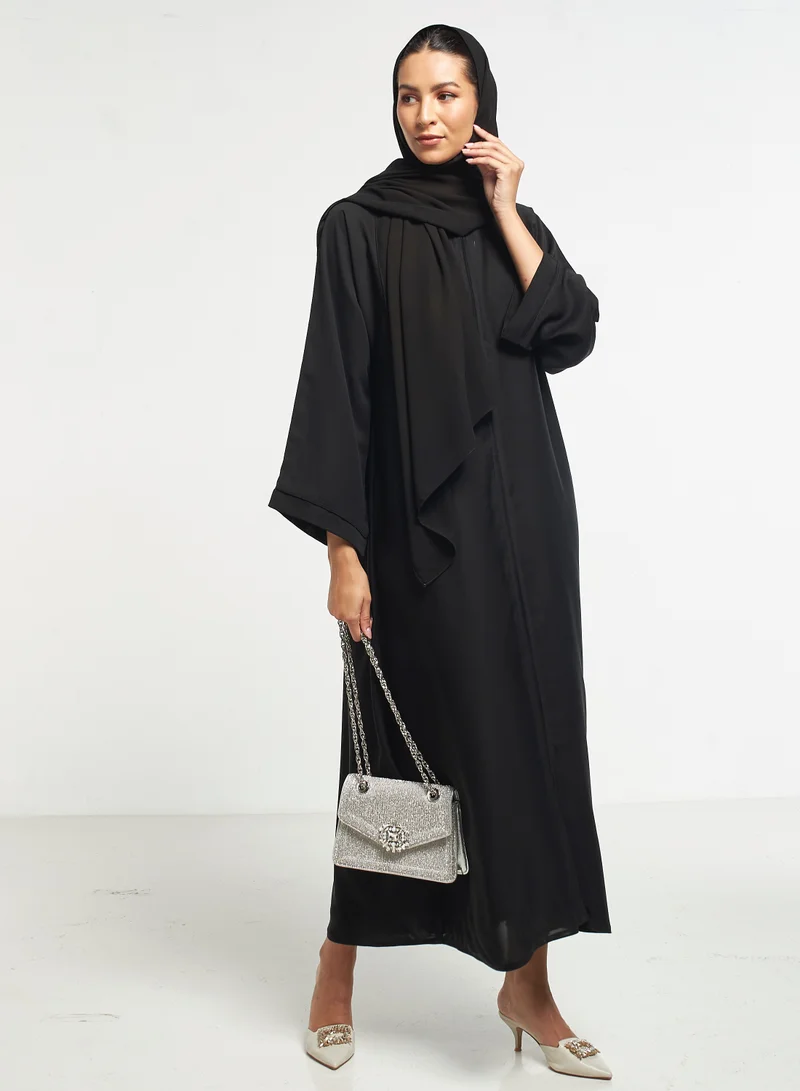 Hadiyath Al Madinah Classic Plain Abaya