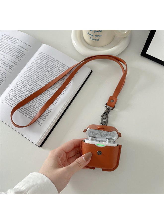 Leather Long Rope Same Leather Color Leather Neck Rope Hand Lanyard Short Rope