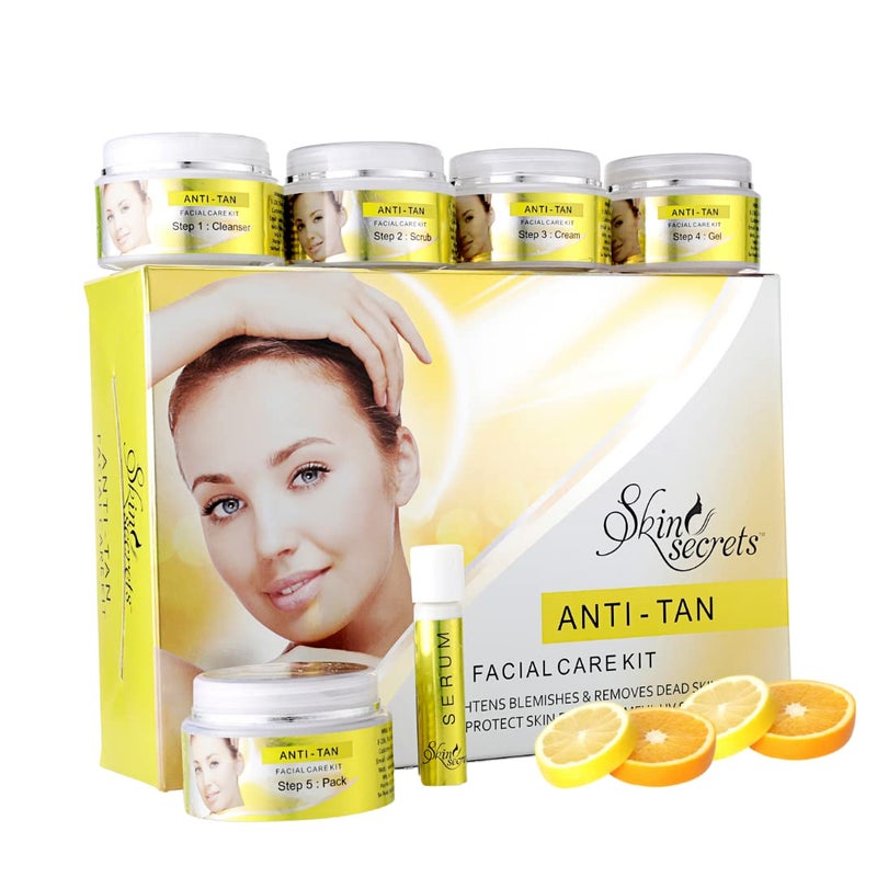 Skin Secrets Anti Tan Facial Kit for Tan Removal 310gm Pack Of 6 - Image 1