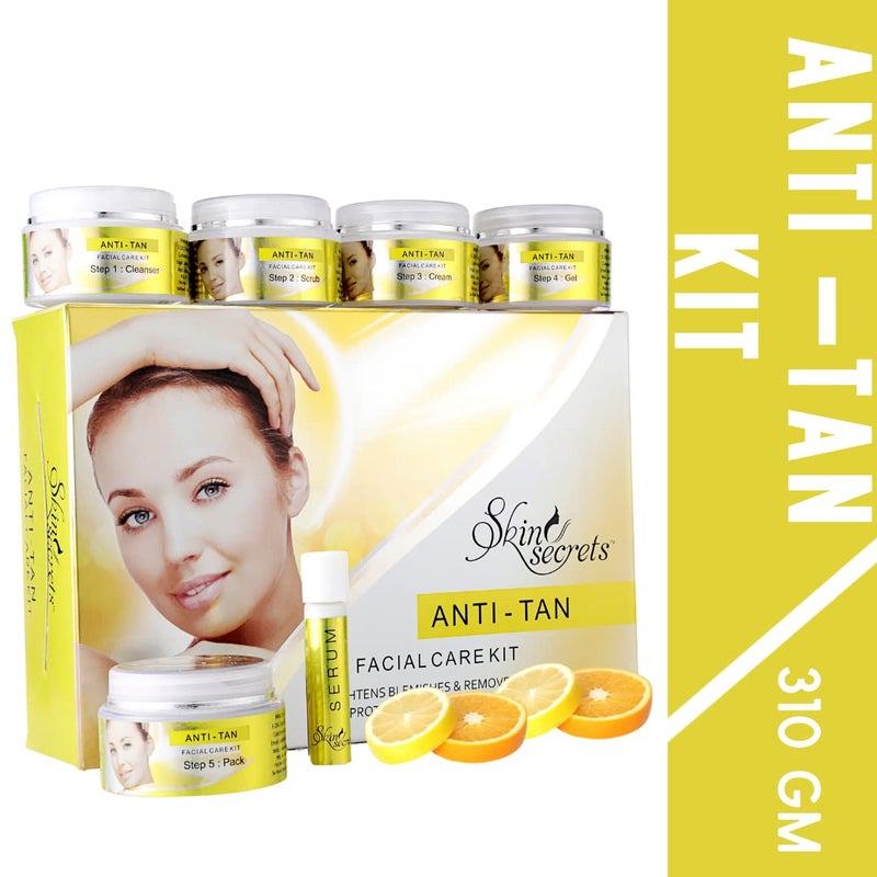 Skin Secrets Anti Tan Facial Kit for Tan Removal 310gm Pack Of 6 - Image 2