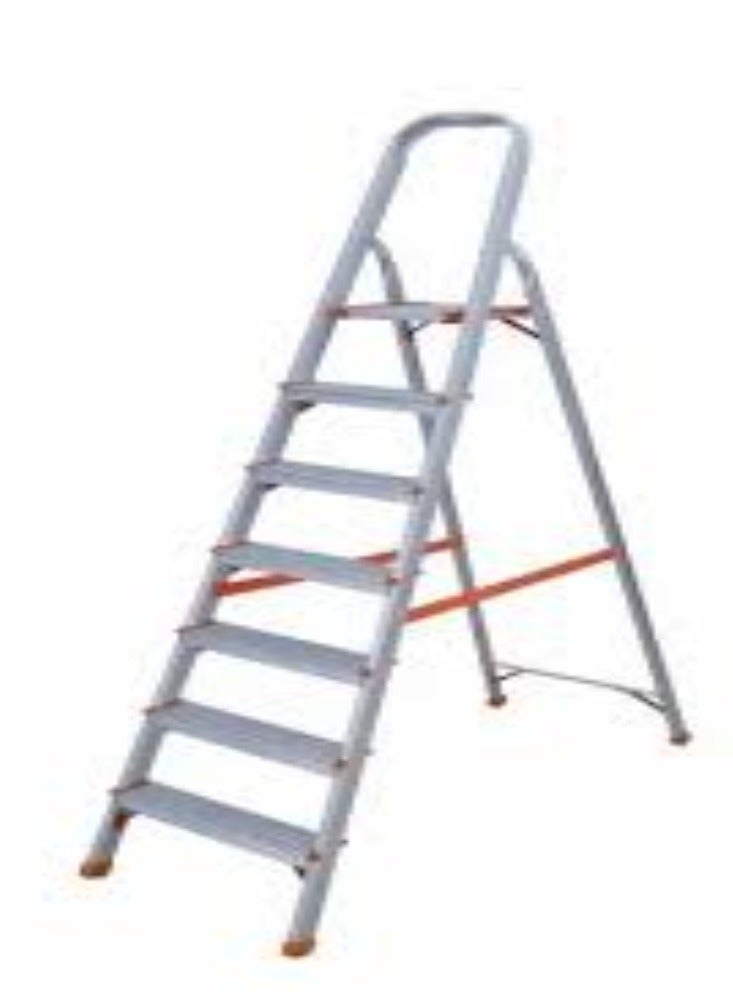 KNP KNP Aluminum Step Ladder - 6 Feet is a versatile and robust ladder, designed to offer stability and safety for a variety of tasks.  - Image 3