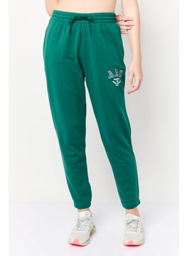 adidas Originals Women Sportswear Fit Outdoor Sweatpants, Green  - Image 1