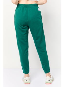 adidas Originals Women Sportswear Fit Outdoor Sweatpants, Green  - Image 4