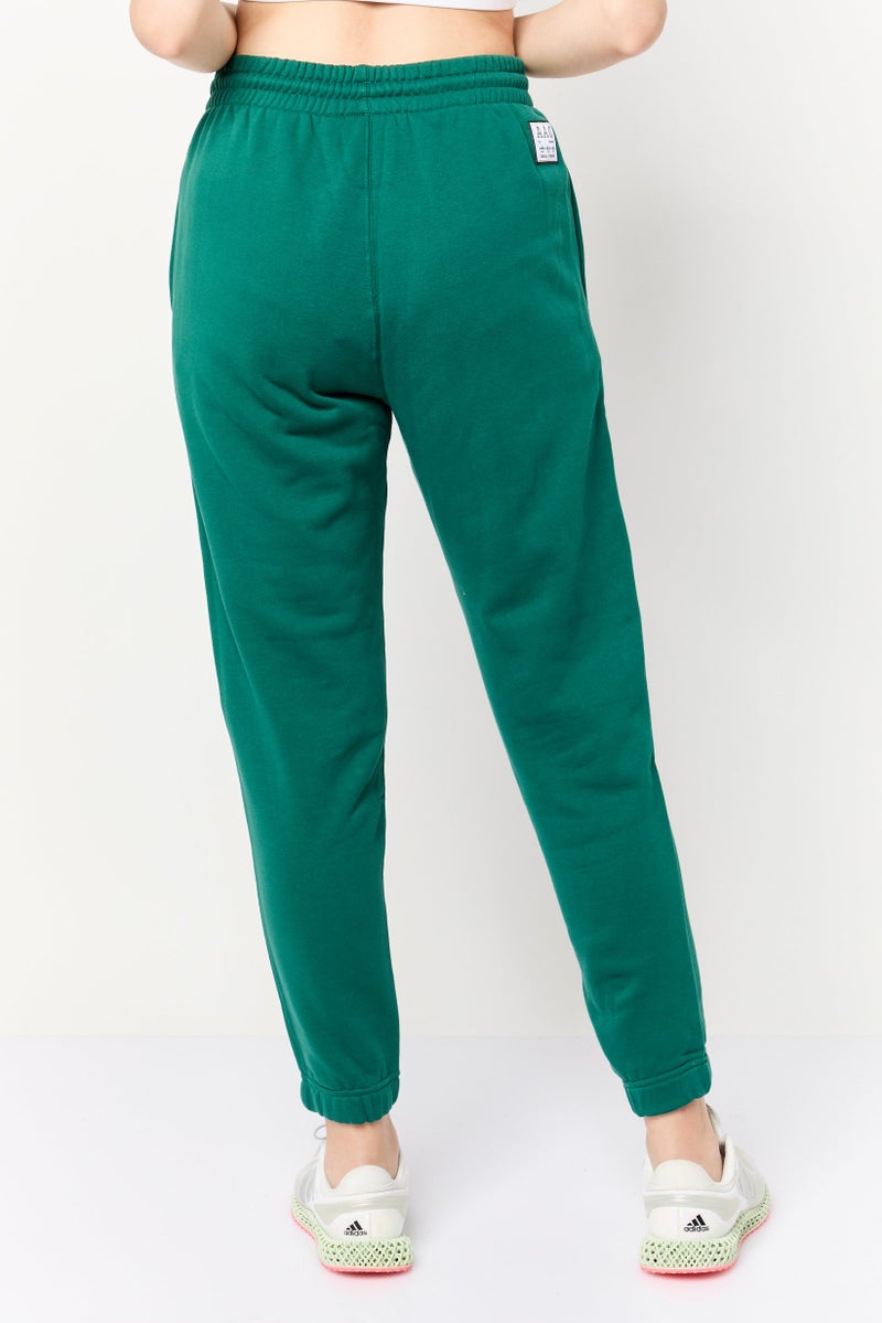 adidas Originals Women Sportswear Fit Outdoor Sweatpants, Green  - Image 4