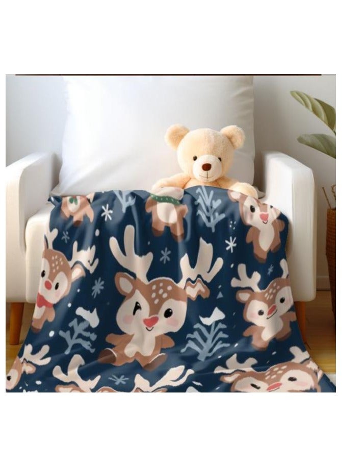 general Children's or student cartoon flannel thin blanket (warm and comfortable, suitable for sleep, games) 100cm*150cm - 743 - Image 5
