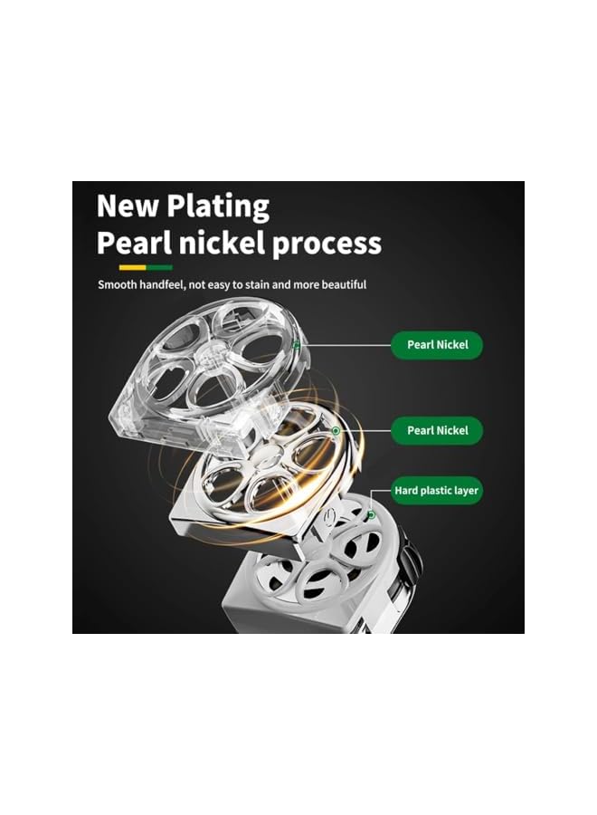 PROMASS متر قياس بروماس 3م، شريط قياس من الفولاذ المقاوم للصدأ، مسطرة قابلة للسحب مضادة للتآكل، أداة قياس ذات قفل ذاتي مع قراءة سهلة للكسور، تصميم مجوف للأعمال الخشبية، فضي (3م × 16مم) - Image 2