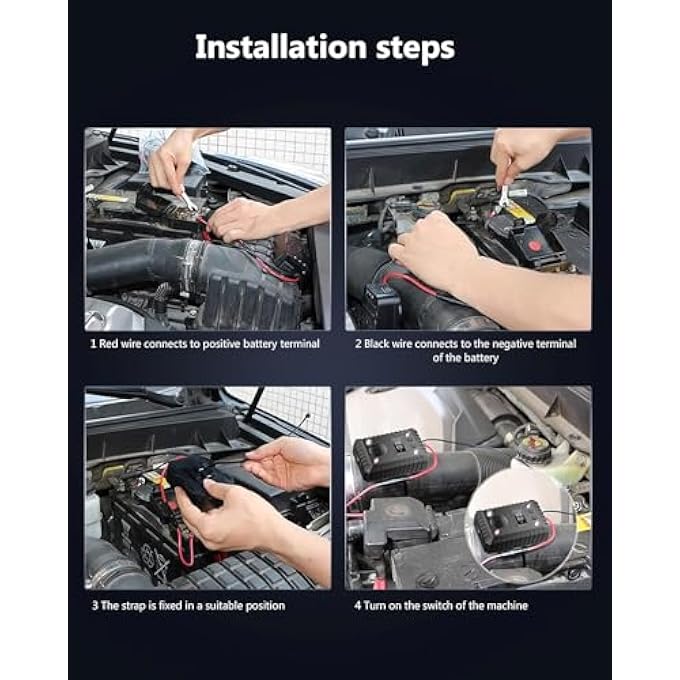 rayihni Animal Repeller, Ultrasonic Rodent Repellent Under Hood, Strobe Lights & Alarm Sound Keep Mice Rat Squirrel Away from Car Engine, Truck Garage, Attic Basement, Warehouse Barn Shed Vehicle Protection - Image 3