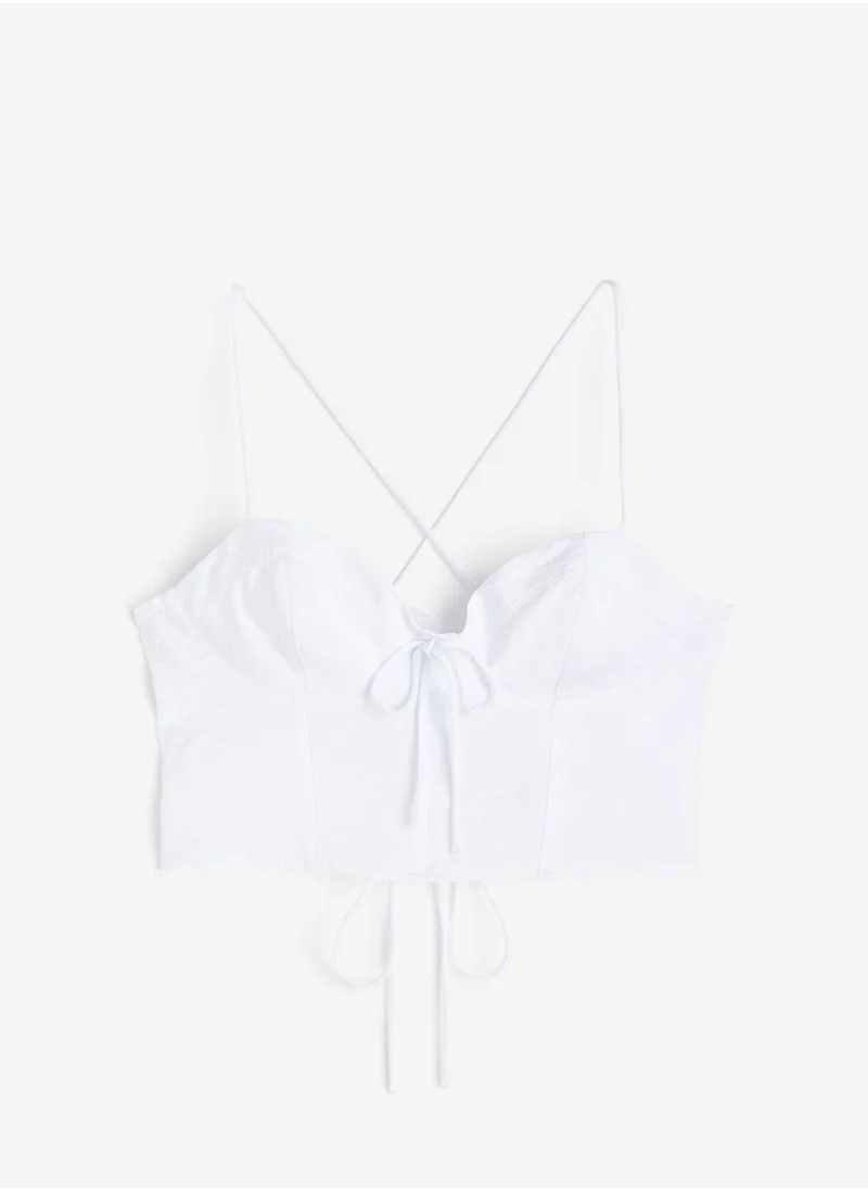 H&M Strap Detail Top