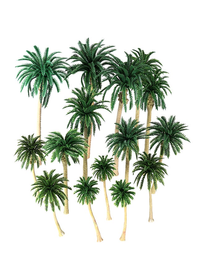 Loquat 15-Piece Palm Scenery Layout Tree Set