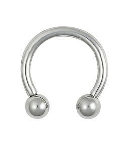 Generic BForbidden Body Jewelry Horseshoe Septum Rings Internally Threaded Small Nose Hoop Surgical Steel 1 pieces  - Image 1