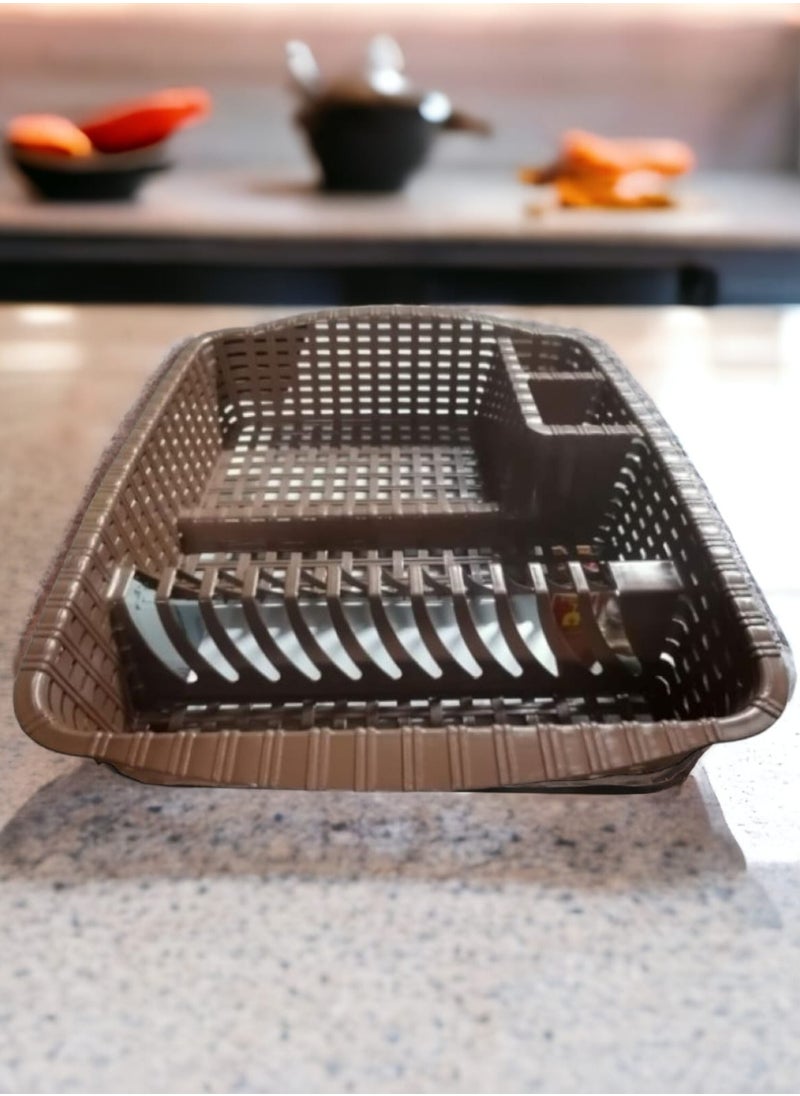 BASURRAH Dish Rack With Tray 38.5x8.5centimeter  - Image 4