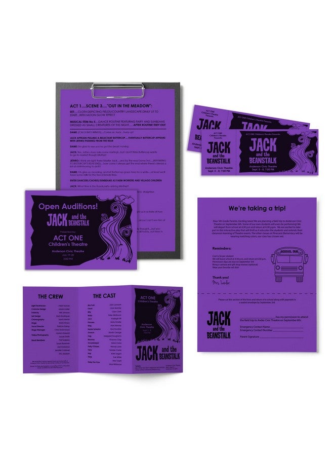 نينا ورق الطباعة والنسخ متعدد الاستخدامات Astrobrights® ملون، رزمة واحدة، لون Gravity Grape، مقاس Letter (8.5 بوصة × 11 بوصة)، 500 ورقة لكل رزمة، 24 - Image 4