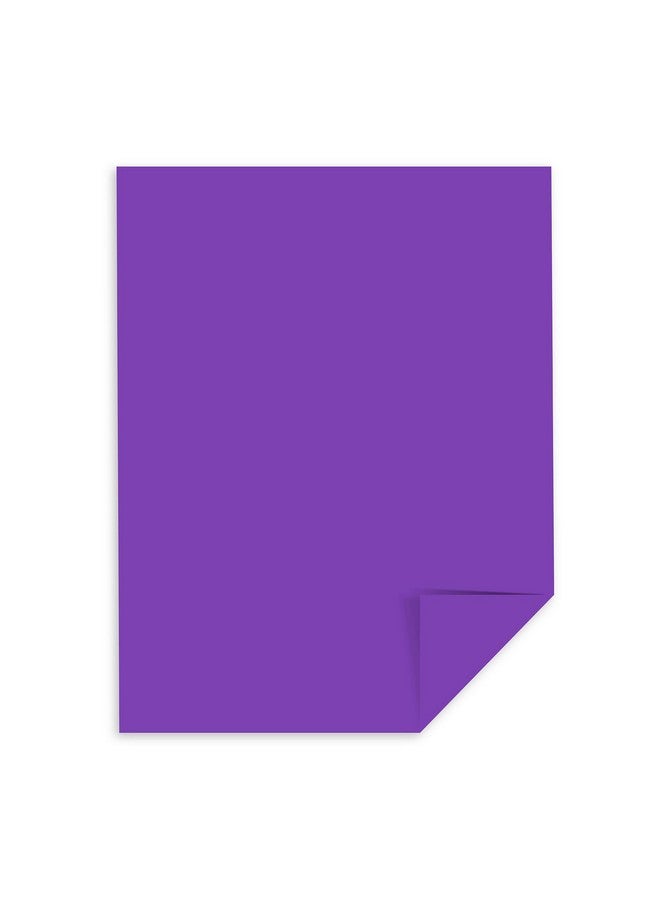 نينا ورق الطباعة والنسخ متعدد الاستخدامات Astrobrights® ملون، رزمة واحدة، لون Gravity Grape، مقاس Letter (8.5 بوصة × 11 بوصة)، 500 ورقة لكل رزمة، 24 - Image 2
