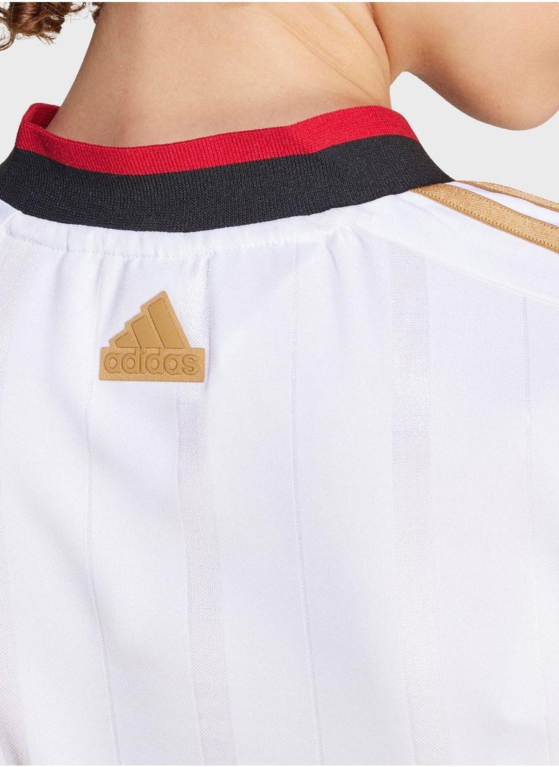 Adidas Tiro 3 Stripe Cropped Jersey  - Image 5