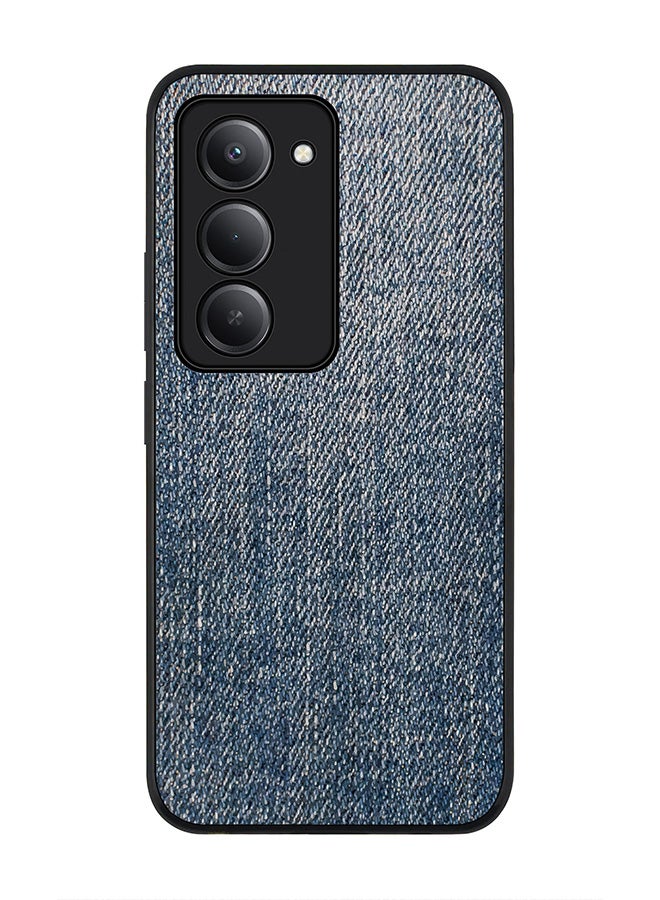 Stylizedd For Xiaomi Redmi 15 5G Case,Slim fit Camera Protection, Shockproof Thin Phone cover  - Dark Denim Print - Image 1