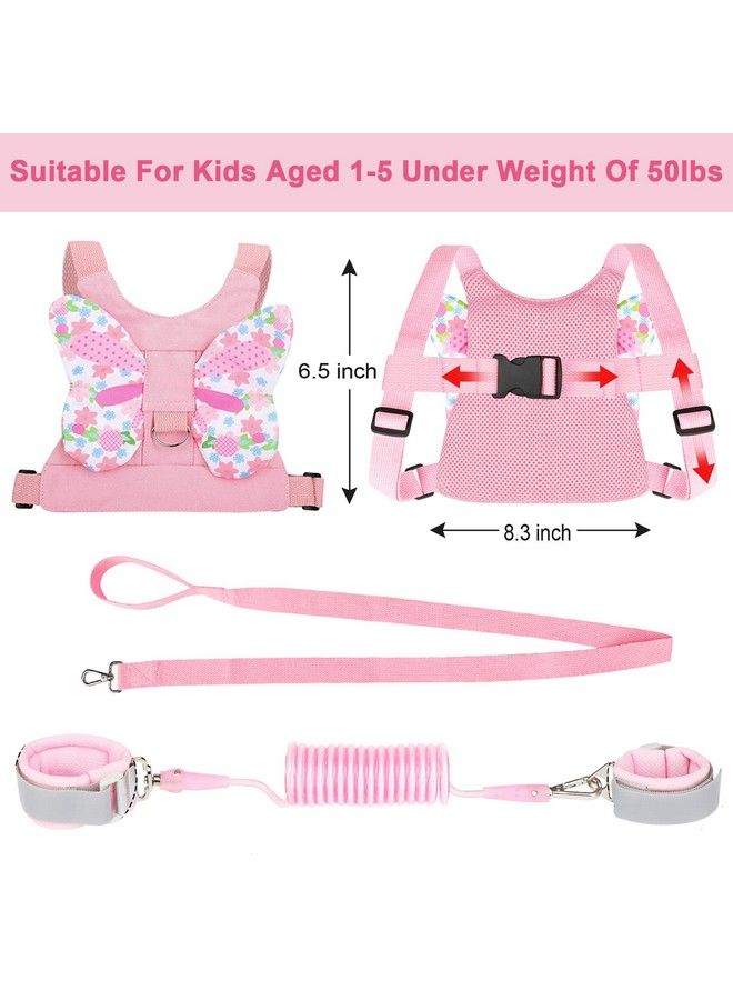 accmor 3 In 1 Toddler Harness Leashes + Anti Lost Wrist Link Kids Harness Children Leash For Girls Child Anti Lost Leash Baby Cute Harness Belt Strap Hold Kids Close While Walking - Image 3