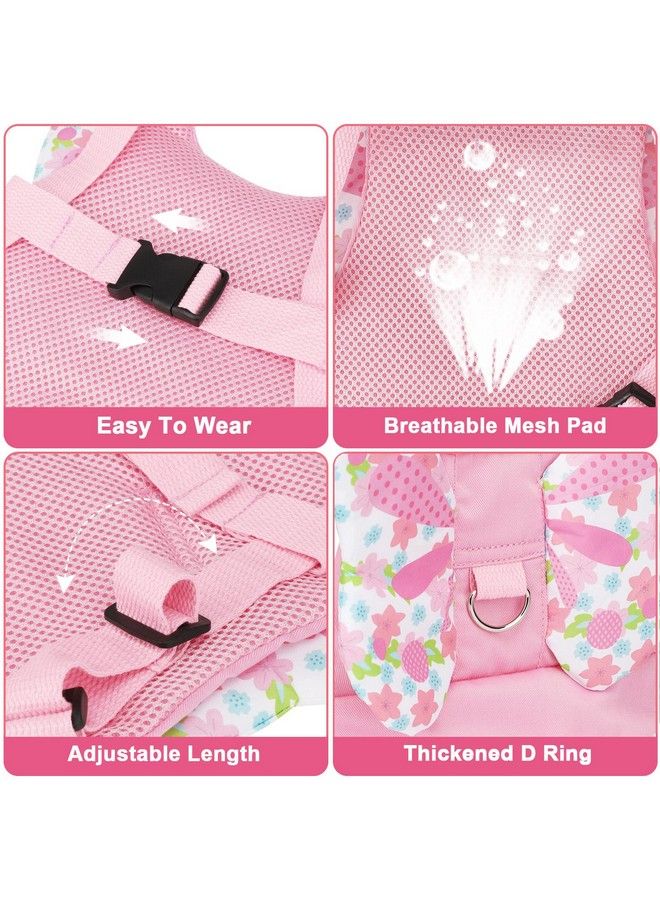 accmor 3 In 1 Toddler Harness Leashes + Anti Lost Wrist Link Kids Harness Children Leash For Girls Child Anti Lost Leash Baby Cute Harness Belt Strap Hold Kids Close While Walking - Image 4