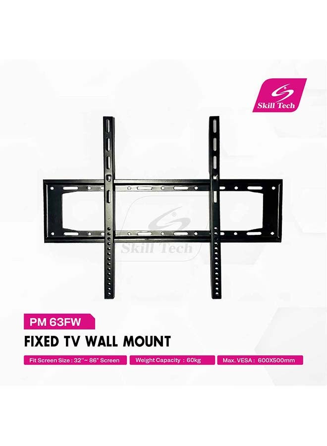 prime_star Prime Star Fixed Wall Mount For Most 32"- 86" Screen, VESA 600x500, Wall Profile 30mm, Max Load Capacity 60 Kg PM 63FW - Image 4