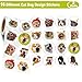 Hohamn 600 Pcs Funny Cat Dog Stickers for Kids 15 Inch 16 Styles Funny Meme Cat Dog Stickers Roll for Kids Boys Girls Birthday Party School Reward Giveaways - Image 4