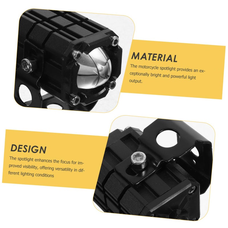 Motorcycle Led Pods Running Lights Fog Lights Driving Lamp Waterproof For Sportster - Image 4