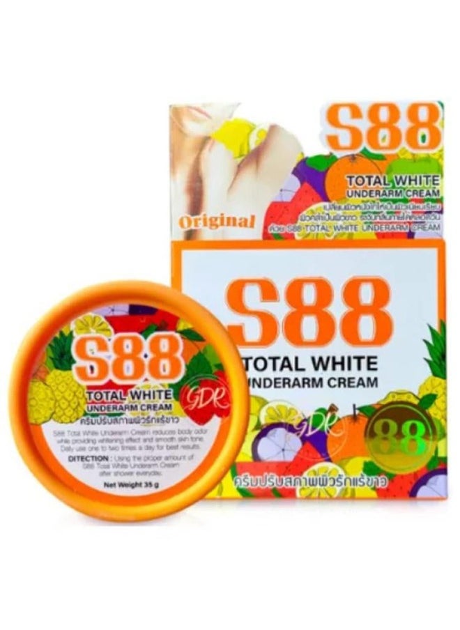 S88 Total White S88 Total White Underarm Cream 35g  - Image 1