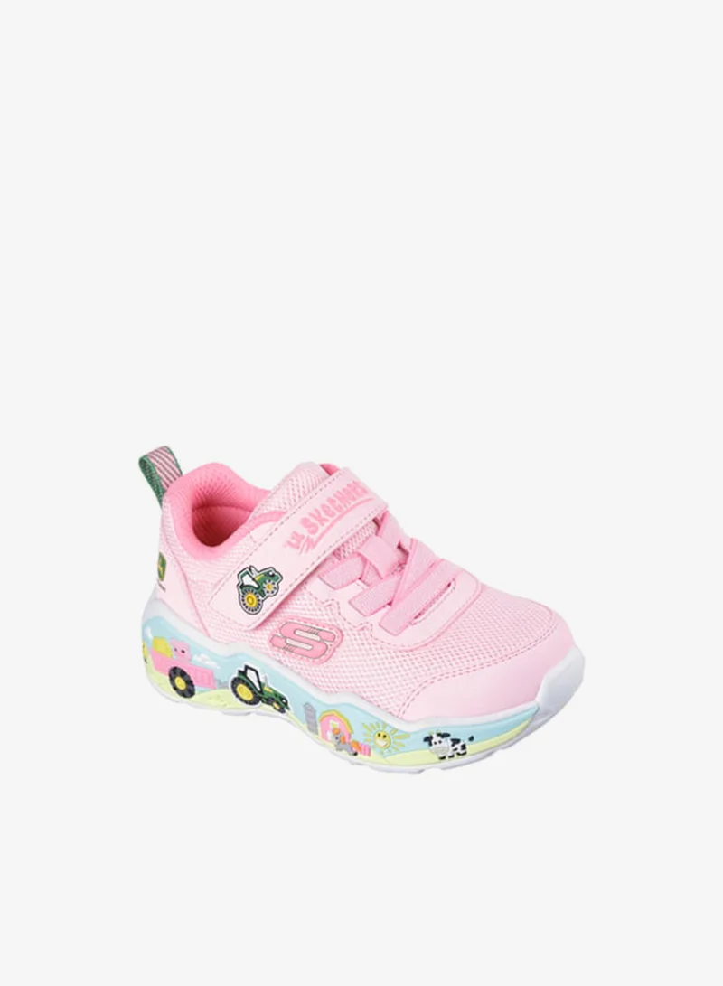 Skechers PINK MULTI Infant Play Scene for Women | Best Price UAE