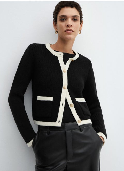 Button Down Pocket Detail Jacket