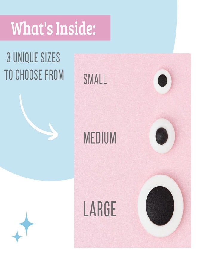 Sweets Indeed Eyeball Tacklebox – 2.53 oz Assorted Candy Eyeballs for Baking & Decorating – 18mm, 10mm & 3mm Edible Eyes for Cookies, Cupcakes & Cakes - Image 2