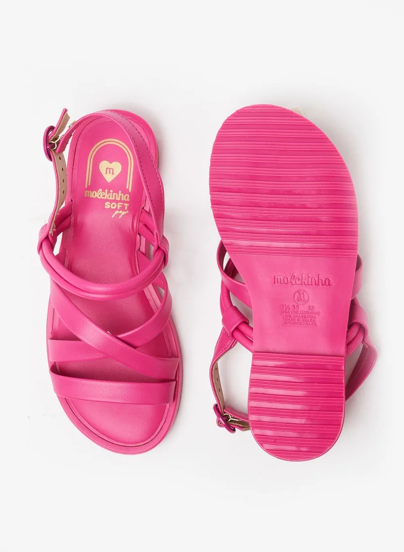 MOLEKINHA Kids Emmy Back Strap Sandals