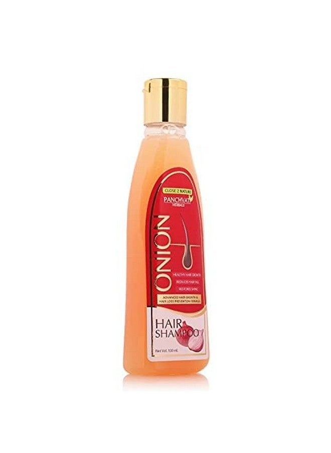 Panchvati Onion Hair Shampoo Onion Olive Oil Aloe Vera Rosemary & Honey Mix Shampoo (100Ml X 3 Pack Of 3)  - Image 4