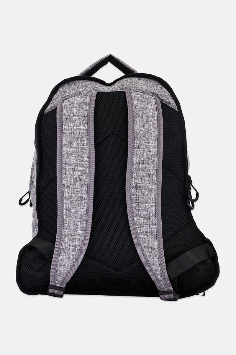 umbro Men Brand Logo Backpack, Heather Grey - Image 2