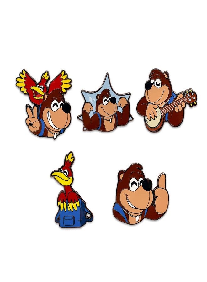 يوتوز مجموعة دبابيس بانجو-كازوي من يوتوز - علبة تجميع مرخصة رسميًا مكونة من 5 قطع من مجموعة بانجو-كازوي - Image 1