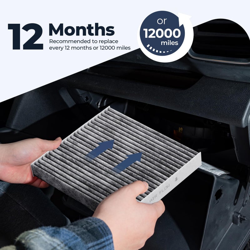 Kootek 1 Pack Cabin Air Filter, Cabin Filters with Activated Carbon, Automotive Replacement for CP285, CF10285, Toyota Camry, Sienna, Subaru, Scion, Tundra, 4Runner, RAV4, Corolla, Highlander, Jaguar - Image 5