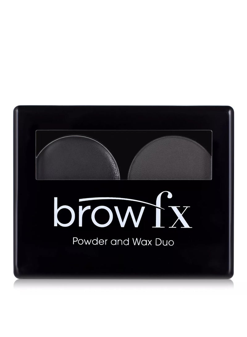 Brow Fx Powder & Wax Duo – Dark charcoal - Image 1