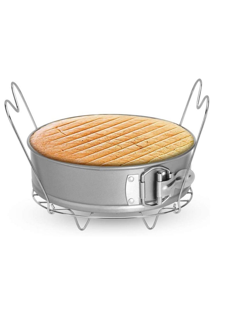 Y&D - For Instant Pot 3 Qt Cooker Steamer Rack Trivet with Handles for Pot, Alamic Electric Pressure Cookers - Image 1