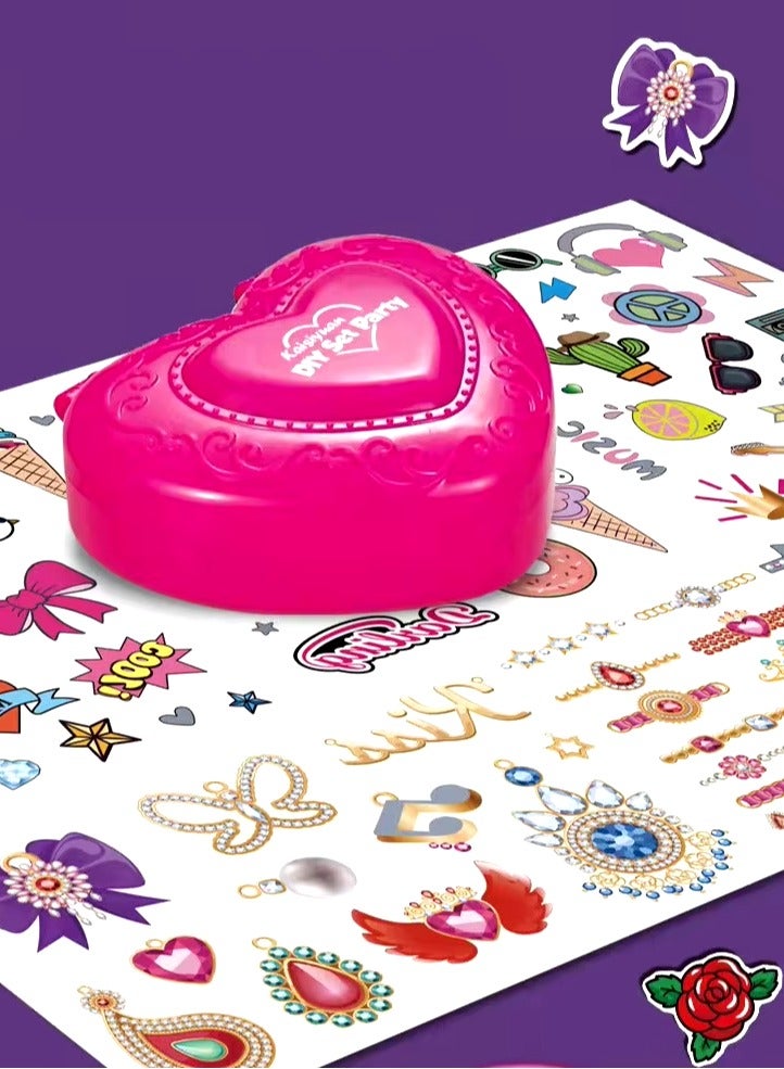 JS Tattoo Kit for Girls - DIY Tattoo Kit with Attractive Designs - Image 5