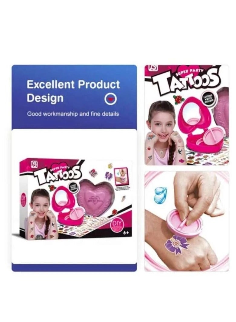 JS Tattoo Kit for Girls - DIY Tattoo Kit with Attractive Designs - Image 3