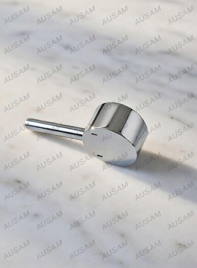 Ausam Florentine High Flow Diverter Handle | Chrome Plated Zinc Alloy Diverter Knob Replacement/Diverter Handle with Hot/Cold Indicators 45mm - NOT for JAQUAR - Image 5