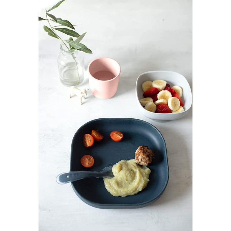 Baba Beaba Silicone 4 Piece Baby Meal Set – Suction Plate, Suction Bowl, Anti-Slip Cup & 2nd Stage Spoon, Non-Slip, Easy to Clean, BPA-Free Baby Feeding Set for Mess-Free Mealtime Essentials, 4M+ - Image 2