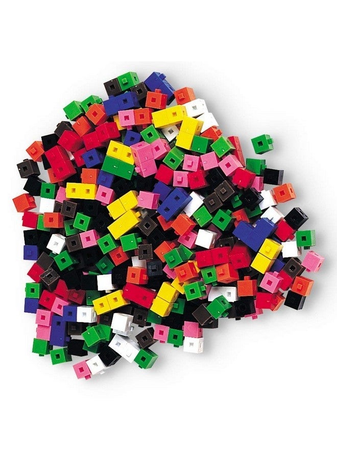 hand2mind hand2mind Centimeter Cubes, Math Linking Cubes, Plastic Cubes, Snap Blocks, Color Sorting, Connecting Cubes, Math Manipulatives, Counting Cubes for Kids Math, Math Cubes, Math Counters (Set of 1000) - Image 1